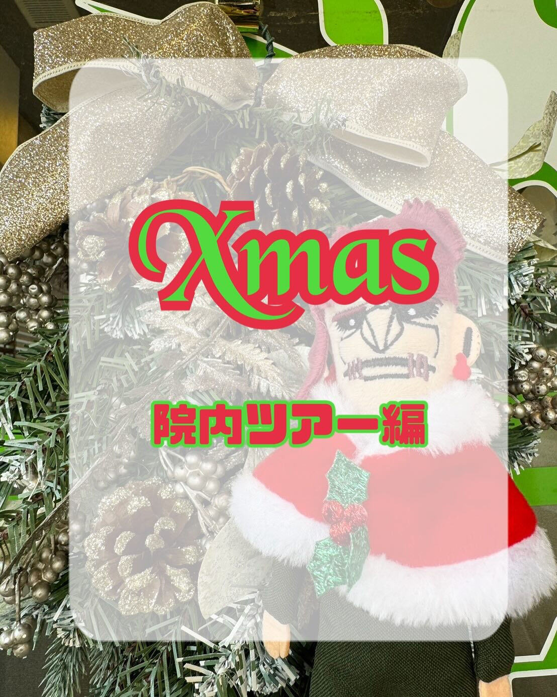Xmas院内ツアー🎄