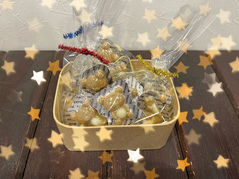 キシリトールのチョコにリラックマの形が仲間入りしました🍫🐻