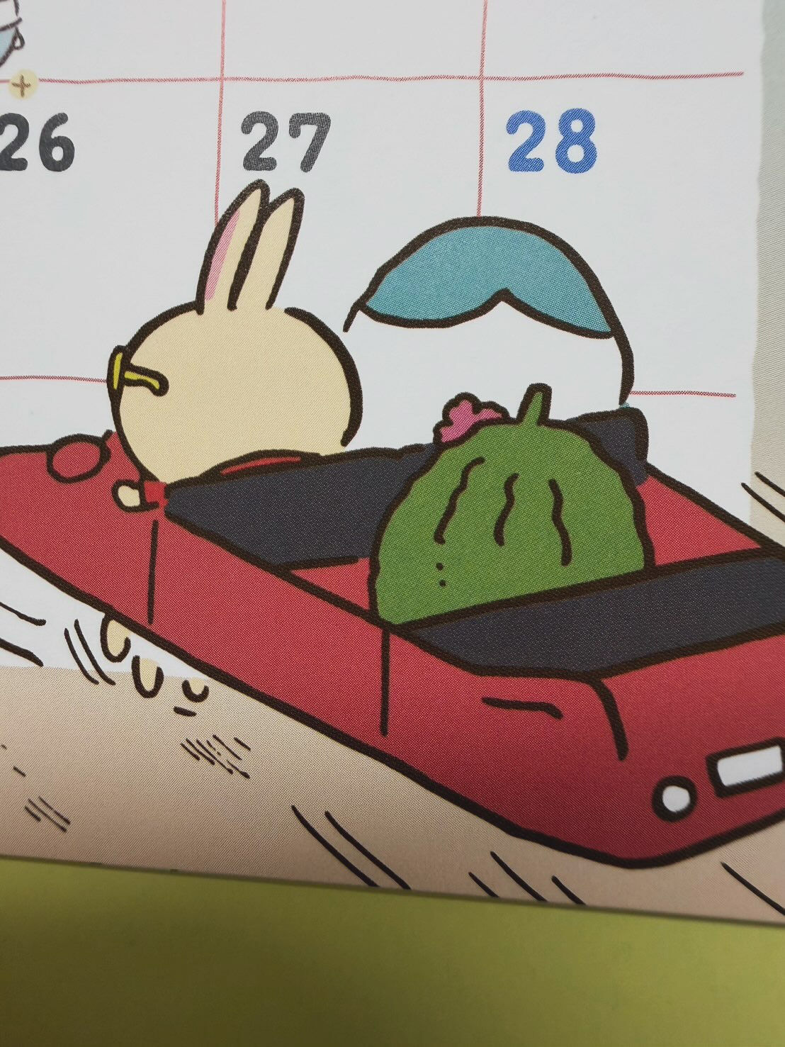 来年度に使うカレンダーが届きました🎁✨