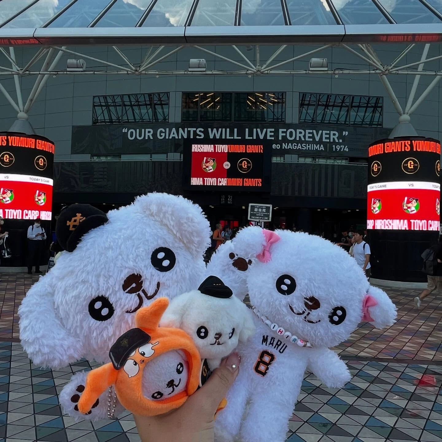 先日巨人×広島の試合に行ってきました！