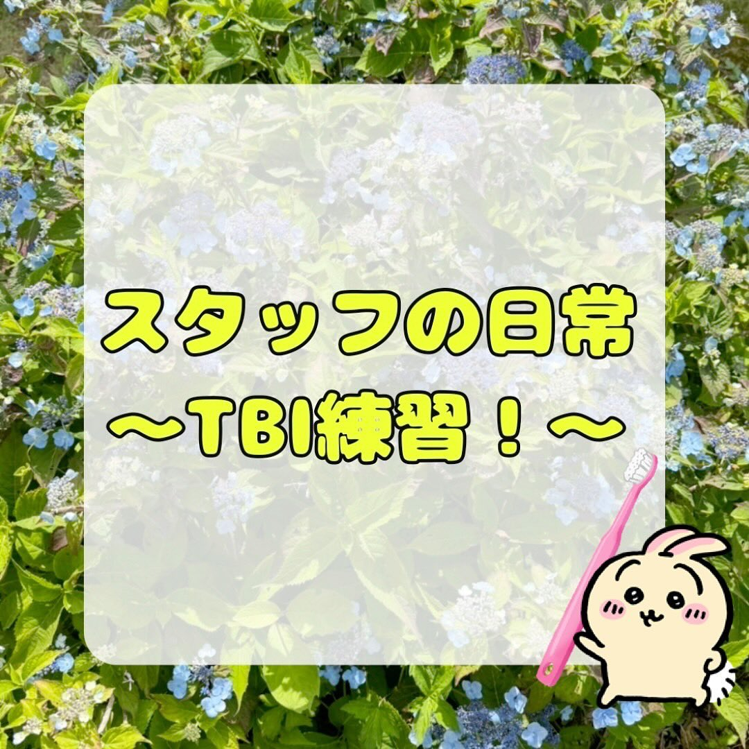 今回は歯科治療の基本、歯磨き指導の相互実習風景をお見せします...