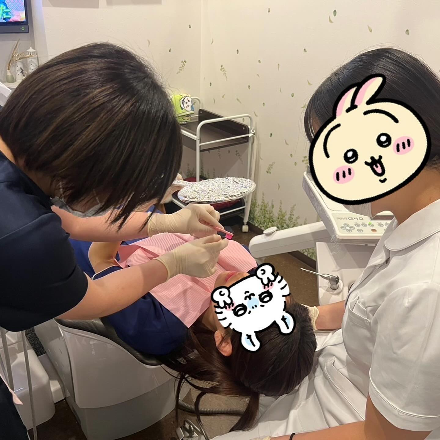 今回は歯科治療の基本、歯磨き指導の相互実習風景をお見せします...