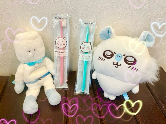 歯科用品とちいかわのコラボ商品で今回は歯ブラシが入荷しました...