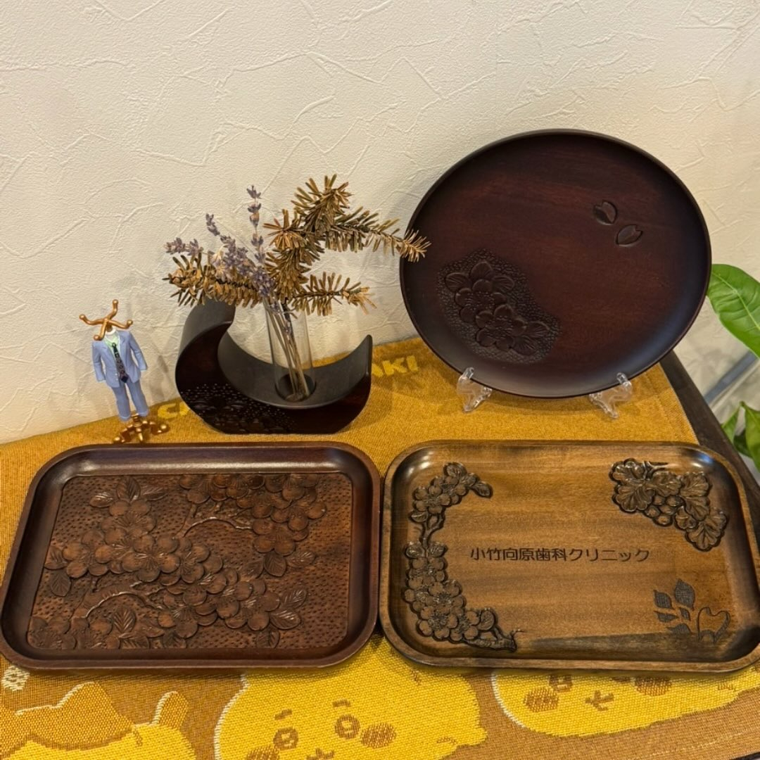 軽井沢の木工製品、軽井沢彫りをご存知でしょうか？😌