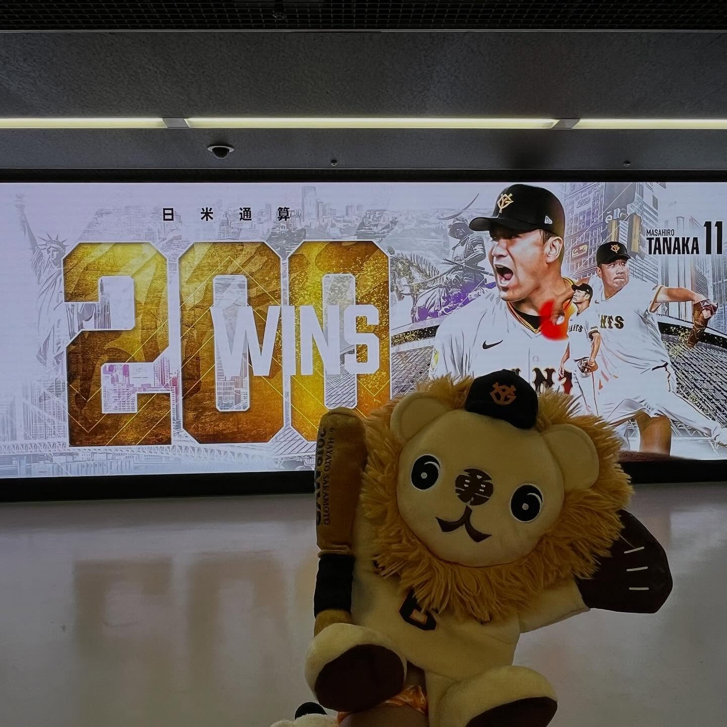 先日、巨人✖️中日の試合を観に行きました⚾️