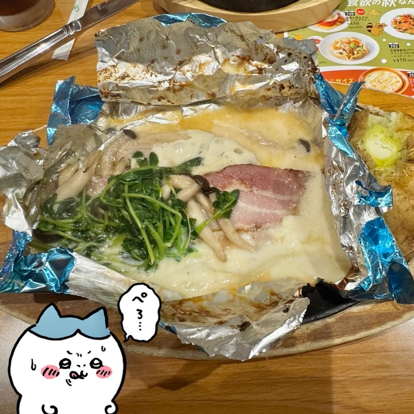 ココスとちいかわがコラボしているので、早速行ってきました✨