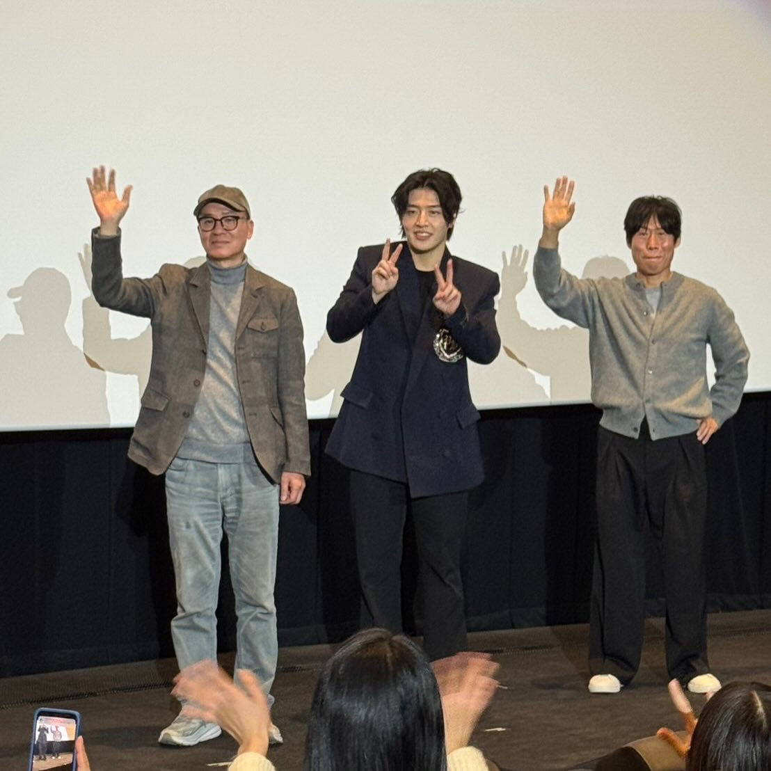 1月9日公開の韓国映画、ヤダンの舞台挨拶に行ってきました✨