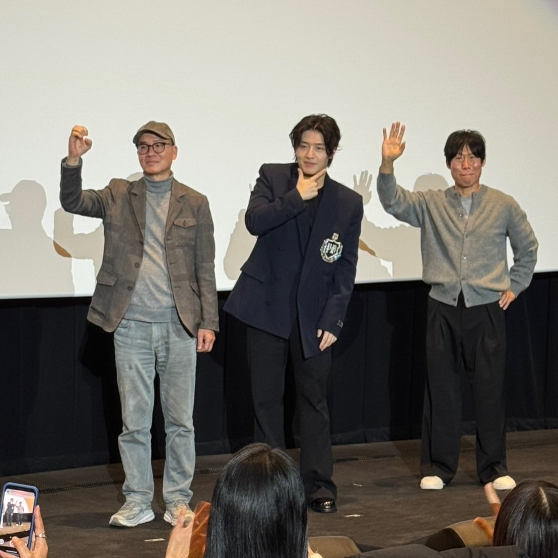 1月9日公開の韓国映画、ヤダンの舞台挨拶に行ってきました✨