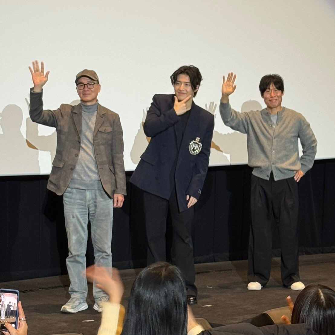1月9日公開の韓国映画、ヤダンの舞台挨拶に行ってきました✨