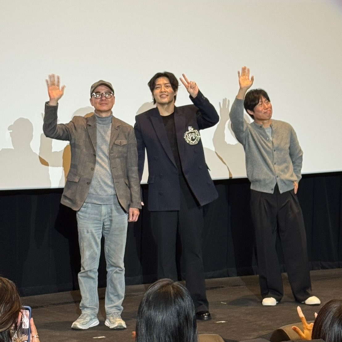 1月9日公開の韓国映画、ヤダンの舞台挨拶に行ってきました✨