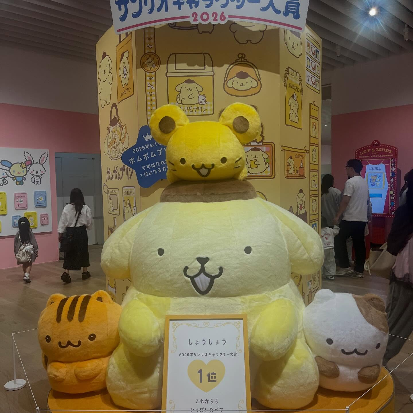 先日サンリオ展に行ってきました🐱🎀