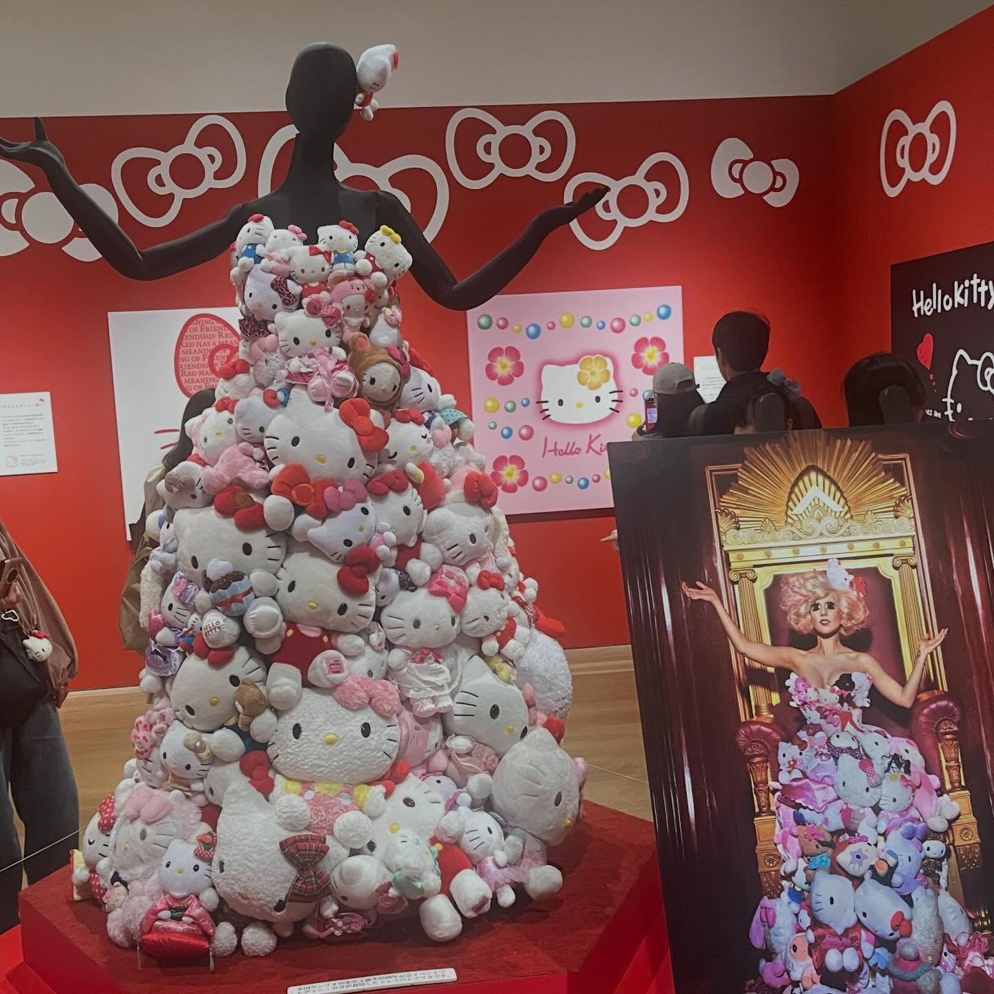 先日サンリオ展に行ってきました🐱🎀